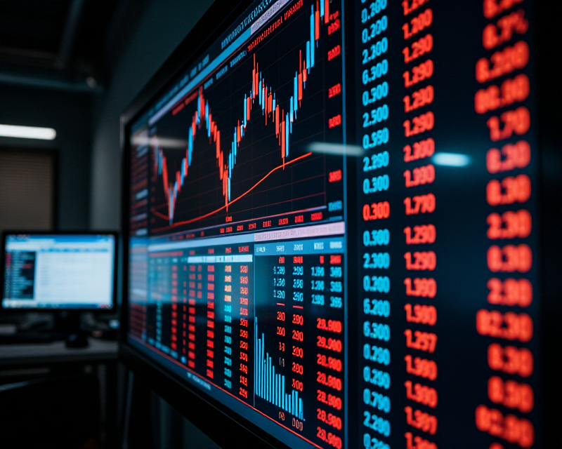 Stock Market Digital Display