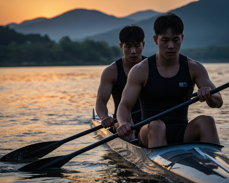 Cinematic Kayak Victory