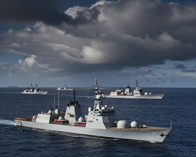 Multinational Military Exercise Atmosphere