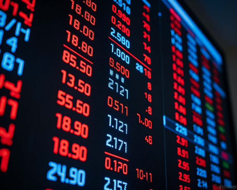 Stock Market Digital Display