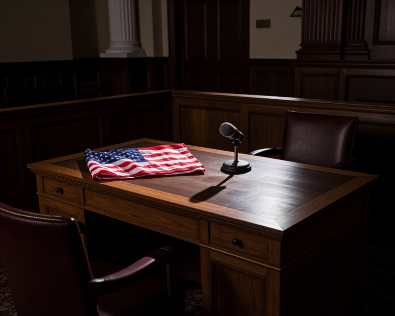 Empty Senate Desk