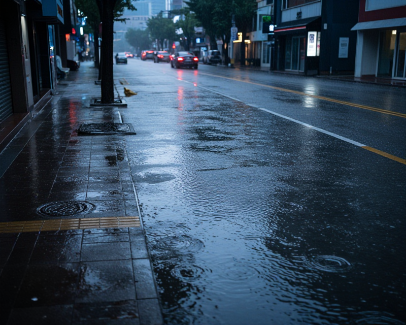 Heavy Rain in Seoul