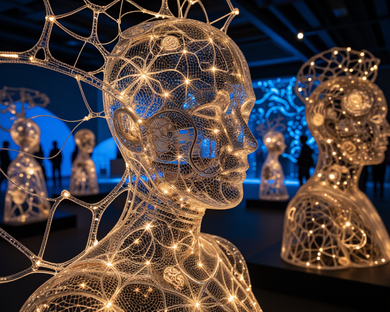 AI and Human Values Art Installation