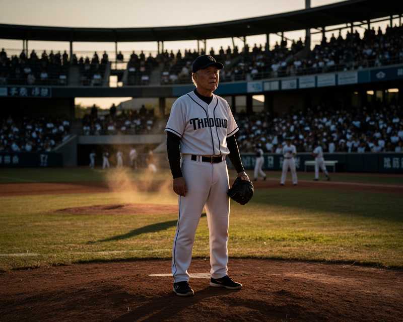 Cinematic Baseball Stadium
