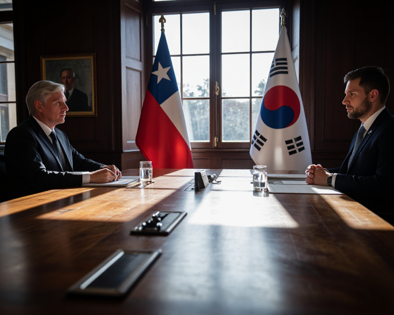 Diplomatic Meeting in Santiago