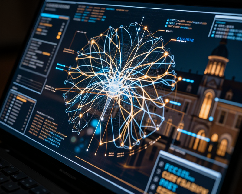 Futuristic AI OS Concept