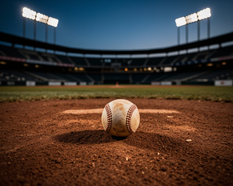 Cinematic Baseball Mound