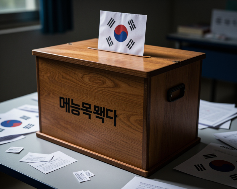 Empty Ballot Box Tension
